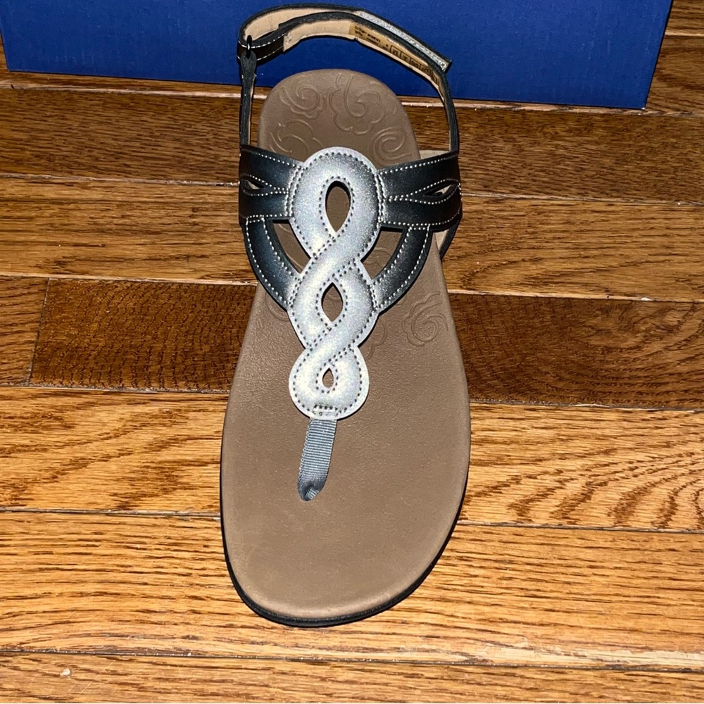 Rockport Cobb Hill “Ramona” Slingback Leather Sandals Women’s Size 8.5 Wide READ - Picture 4 of 7